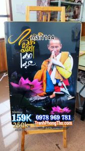 Tranh Treo Tường Tráng Gương thầy MINH TUỆ 144 - T144