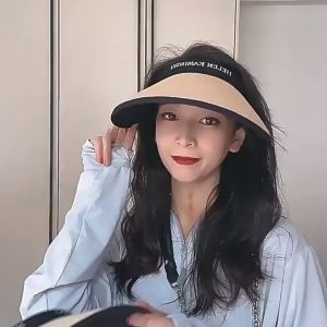 [HCM]Mũ Nón rộng vành Trống nắng nửa đầu nón nữ nửa đầu chống nắng chống UV-Joyee810