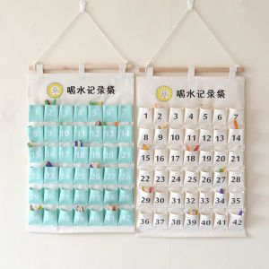 ถุงบันทึกการดื่มสําหรับเด็กวัยหัดเดินผ้าใบกันน้ํา การติดตามที่แม่นยําของการบริโภคถ้วยรายวันที่จําเป็นสําหรับโรงเรียนอนุบาล