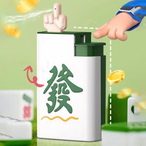 Dropshipping Creative Jet Torch Green Flame Pocket Lighter Metal Windproof Playing Card Lighter Funny Toy Smoking Accessories