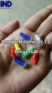 LED Jagung 1 Titik T6 Universal Motor Mobil T 5 Speedometer Kilometer Spidometer Spido Speedo Kilo Meter KM Panel Dashboard Dash Board Kuning Hijau Ice Blue Merah Pink Putih Biru
