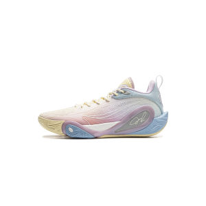 Li-Ning | Giày Bóng Rổ Trắng Không Dễ Biến Dạng Cao Độ Co Giãn