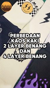 Kaos Kaki Oldschool - Kaos Kaki Skate 90S KIDS - 4LAYER BENANG - C63