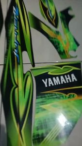Stiker Hijau Burhan untuk Yamaha Jupiter Z 2009 & 2010