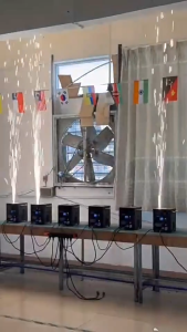 600W DMX Cold Spark Machine Professional Cold Fireworks Fountain Spark Effect Machine Safe Stage Sparkler for Wedding Party & Event Decoration