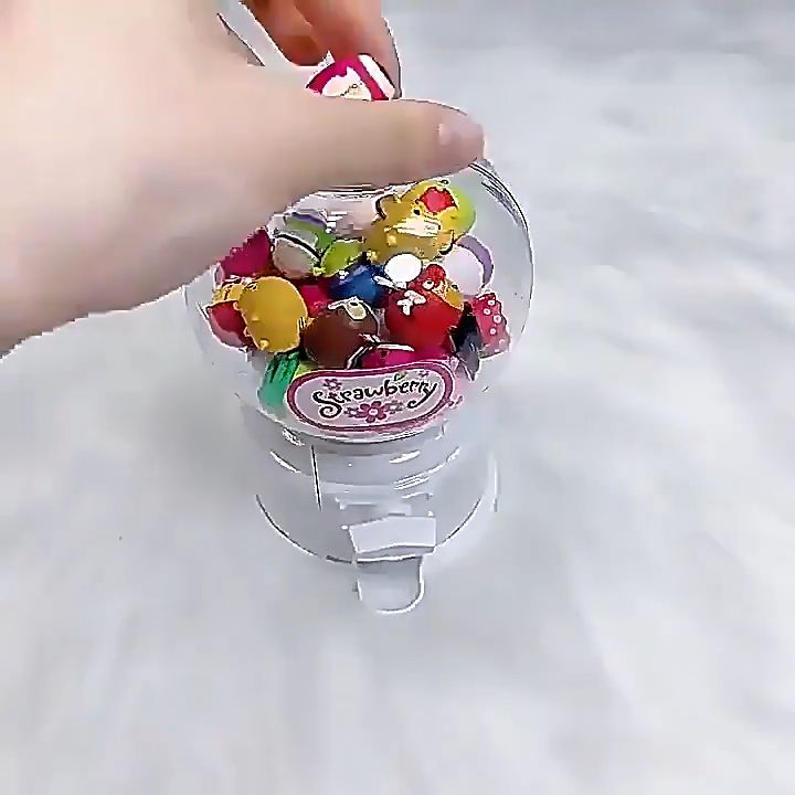 Mini Candy Machine Dispenser Cute Sweets Bubble Gumball Dispenser Coin ...