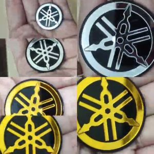 EMBLEM GARPUTALA YAMAHA TIMBUL 3D 3CM 4CM 4.5CM AKRILIK HIGH QUALITY