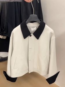 YUFUQING | Elegant Lapel Oversized Womens Jacket Casual Versatile Workwear Style Korean Loose Fit Autumn New Arrival Solid Color