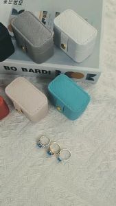Bayar Di Tempat - Tempat Penyimpanan Kosmetik Travel / Kotak Perhiasan Portable Polos / Box Aksesoris Multifungsi