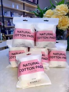 Bông Tẩy Trang Natural Cotton Pads Kyung Lab 120 miếng