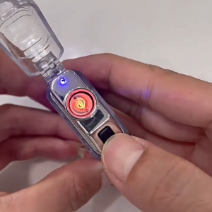 Best Seller MULTIFUNCTIONAL USB RECHARGEABLE  LIGHTING LIGHTER | Electric Arc Lighter | Portable Electric Lighter | USB Rechargeable Lighter | Flameless Lighter with Flashlight | Double Arc Plasma Cigarette Lighter | IPX6 Waterproof and Windproof Lighter.