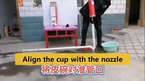 ปืนยิงชักโครก ส้วนเต็ม งูเหล็ก รสชาติ ส้วมตัน ส่วนผสม ปืนอัดแรงดัน ท่อตัน คุณภาพ สำหรับการป้องกันและการดูแลสุขภาพ