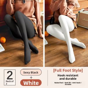 FENGTING | Skin-toned Transparent Stockings Medium Thickness