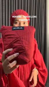 Mukena Parasut Polos Bahan Premium - Mukena Dewasa By Alula Produk Murah 100% Kualitas Terbaik