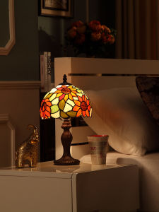 YIXUAN | Sunflower Design Luxury Vintage Bedside Lamp