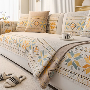 Bohemian Sofa Cover 1/2/3/4 Seater L Shape Cushion Couch Cover Anti-slip Universal Sofa Slipcover Towel for Livingroom Home Decor
