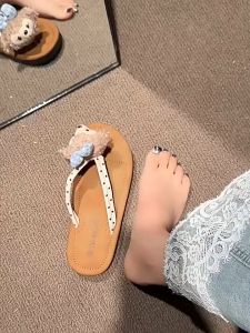 Dép Xỏ Ngón Nữ Đế Phẳng Đi Biển Dáng Đẹp-Dép Kẹp Nữ Mùa Hè Thoáng Khí 36-41 ChikyChiky. Store