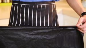 KOZI (S M L XL)100 pcs Trash Bag BLACK Disposable Thick plastic garbage Bag/trash bag High Quality COD