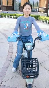 2Pcs Sarung Tangan Wanita Motor Anti Air & Penutup Setang Motor
