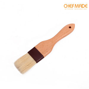 CHEFMADE Basting Brush Pastry Brush Cooking Brushes Baste Oil Butter Sauce Marinades for BBQ Liquid Brush Grill Barbeque Kitchen Baking Pastries Cakes Desserts Meat Heat Resistant Dishwasher Safe WK10001