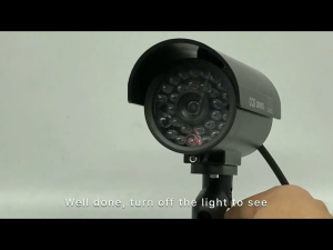 Mega Fake Camera dummy camera Fake CCTV Outdoor Indoor Security Camera with Blinking LED for Shopping Malls Supermarkets Hotels Parking Lots Libraries Offices Warehouses Fairs Parks Residential Areas Home Security Low-cost solution