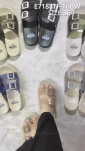 Sandal Wanita Luofu - Sendal Selop Terbaru / Kokop Karet Impor 7188T - Mommy Home.