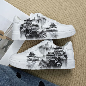 Retro Style Mens Sneakers Limited Edition Couples Sport Board Shoes Wu Dao Casual Shoes Comfortable Breathable Leather