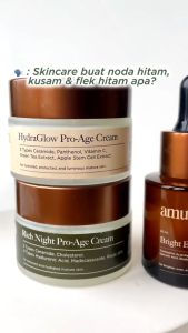 Amura Skincare Original Glow Up Pencerah Wajah Memudarkan Flek Hitam & Kerutan Wajah BPOM Original
