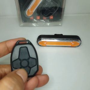 TERLARIS PENGIRIMAN CEPAT COD Machfally Lampu Belakang Sepeda COB LED Bike 500 mAh with Remote/LAMPU sepeda super terang kelap kelip depan belakang gunung multifungsi / aksesoris sepeda murah mudah di pasang listring canggih