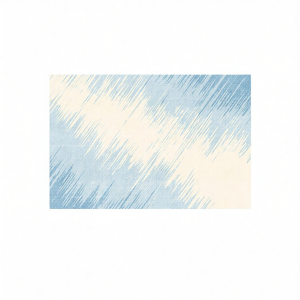 YUNHAOBUYI | Washable Stain-Resistant Blue Carpet
