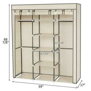  YYBAIO | Portable and Reinforced Large Wardrobe
