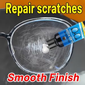 Fast Glass Scratch Remover - 30G Repair Solution for Glasses Metal Ceramic Plastic & Acrylic - Instant Clarity Restorer
