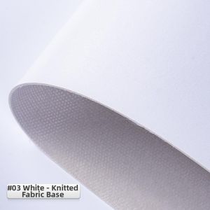 Reinforced Leather Material Bag Belt with Latticed Fabric Base Perforated Textured