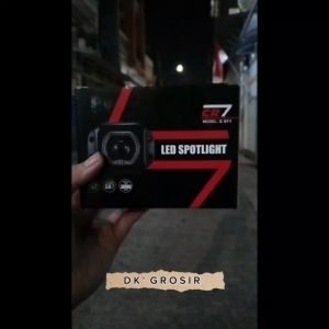 Lampu Tembak Biled Cr7 C611 KLX Plus UNIVERSAL Cahaya Flat Cut Bahan Full Alumunium Waterproof