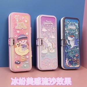 Quicksand Pencil Case Cute Stationery Box School Kotak Pensel Comel