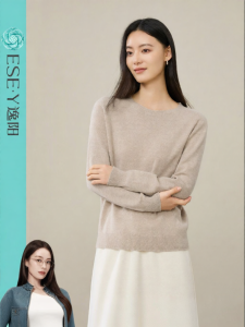ESE·Y | Soft and Warm Knit Sweater Loose and Slimming Wool Pullover