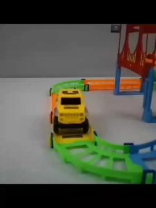 Mainan Mobil Rapid Track 1608 Isi 95 Pcs - Track Racing SUV Mainan Lintasan Mobil Rapid Electric Track Car Rakitan Dan Bisa Dibongkar Pasang Mobil Menggunakan Baterai Mobil-mobilan City Track Car