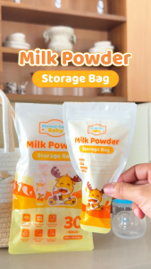 Moose Gear Baby Milk Powder Bag 60pcs Thick Leak-Proof BPA-Free Portable Milk Storage