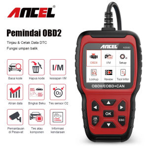 ANCEL AS500 OBD 2 Scanner Mobil Periksa Mesin Pembaca Kode Bersih Alat Pindai Sensor Oksigen Pemindai ODB2 Alat Diagnostik Kesalahan Mobil Pemindai Otomotif Pemindai ECU Untuk Semua Mobil Universal PK ELM327 AD310