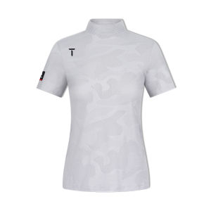 EUROPEAN TOUR | Golf Womens T-shirt Summer Breathable Comfortable Stretch Camouflage