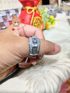 (Có Clip) Nhẫn Nam Mạ Vàng 18k or Bạch Kim Đính Soàn - Y Như Nhẫn Vàng Thật Dành Cho Anh Trai Thích Đeo Kiểu Đơn Giản - Lokalo - Đổi Trả Trong 07 Ngày 15922