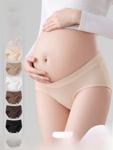 MiiOW | กางเกงชั้นในผู้หญิงสำหรับใส่หลังคลอด Pure Cotton ระบายอากาศได้ดี ทรงเอวต่ำ ไร้ตะเข็บ ป้องกันแบคทีเรีย กางเกงขาสั้นทรงสามเหลี่ยม