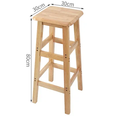FANKALONG | Solid Wood Simple High Stool