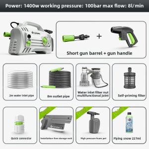 LUTIAN | Portable Home Use High Pressure Car Washer 220V