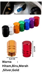 Tutup Pentil Ban Mobil Tutup Pentil Sepeda Tutup Pentil Motor Aluminium Komposit Versi Universal