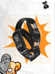 XUEZHANGJIA | Cute Cartoon Style Compatible for Xiaomi Mi Band 5/6/7/NFC Version Strap
