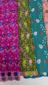 5 Yards African Lace Fabric Cotton Swiss Voile Lace In Switzerland WMS8101 High Quality Nigerian Lace Fabric For Wedding Dress