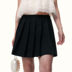 TAMMY TANGS | High Waist A-Line Mini Skirt Womens Spring Summer Fashion Pleated Skirts Shopping Mall Same Style Sugar Power Miu System Princess
