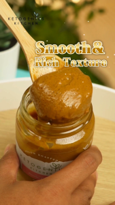 Ketogenius Kitchen Pure Pistachio Butter Smooth (100g) Mentega Pistachio - Unsweetened Zero Sugar Added Diabetic friendly Keto Low Carb Vegan No Added Oil Tanpa Gula