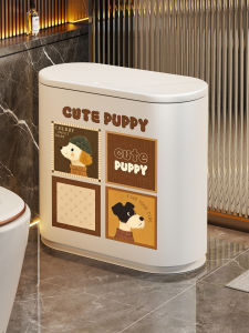 Large Capacity Lidded Trash Bin